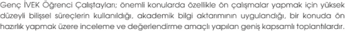 Genç İVEK Öğrenci Çalıştayı