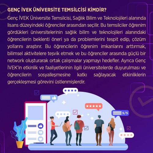 Genç İVEK Üniversite Temsilcilerini Arıyor !!!