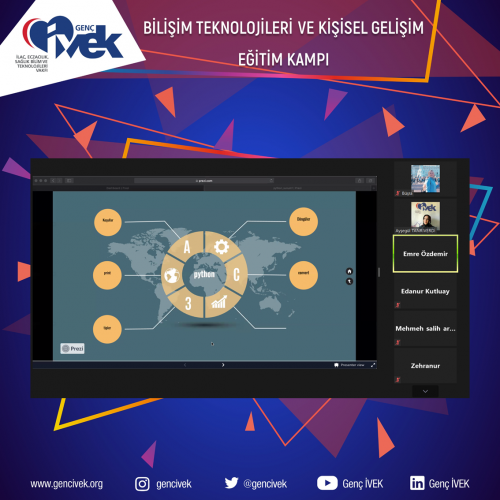 BİLİŞİM TEKNOLOJİLERİ VE KİŞİSEL GELİŞİM KAMPI