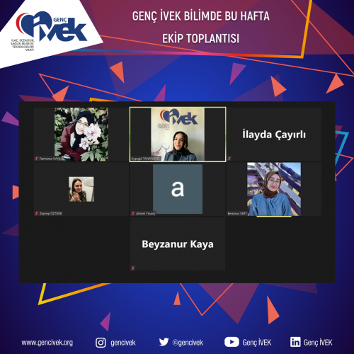 BİLİMDE BU HAFTA EKİP TOPLANTISI