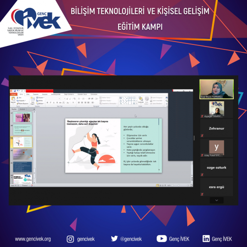 BİLİŞİM TEKNOLOJİLERİ VE KİŞİSEL GELİŞİM KAMPI