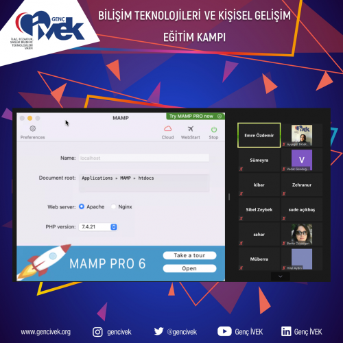 BİLİŞİM TEKNOLOJİLERİ VE KİŞİSEL GELİŞİM KAMPI