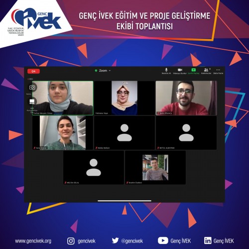 Genç İVEK Eğitim ve Proje Geliştirme Ekibi Olağan Toplantısı
