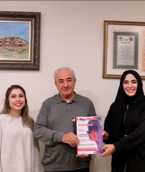 Yazar Vehbi Vakkasoğlu Vakıf Ziyareti