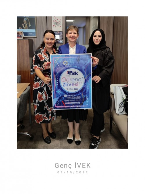 İstanbul Medipol Üniversitesi Eczacılık Fakültesi Dekanı Sn. Prof. Dr. Gülden Zehra Omurtag Hocamızı