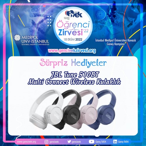 Genç İVEK Öğrenci Zirvesi’nde çok eğlenceli, bol hediyeli, bol süprizli, oturumları sakın kaçırmayın