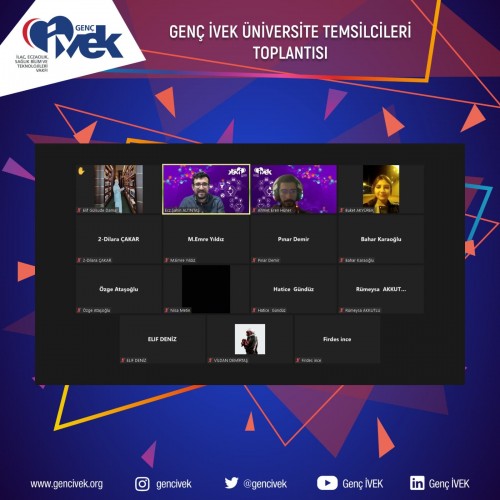 Genç İVEK Üniversite Temsilcileri Haftalık Olağan Toplantısı