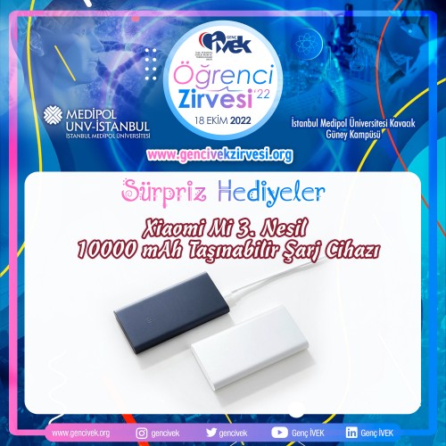 Genç İVEK Öğrenci Zirvesi’nde çok eğlenceli, bol hediyeli, bol süprizli, oturumları sakın kaçırmayın