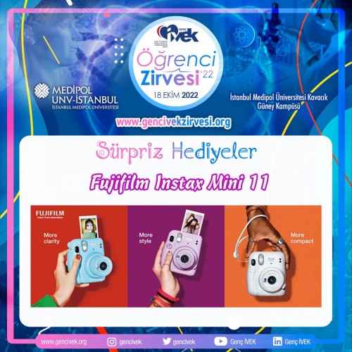 Genç İVEK Öğrenci Zirvesi’nde çok eğlenceli, bol hediyeli, bol süprizli, oturumları sakın kaçırmayın