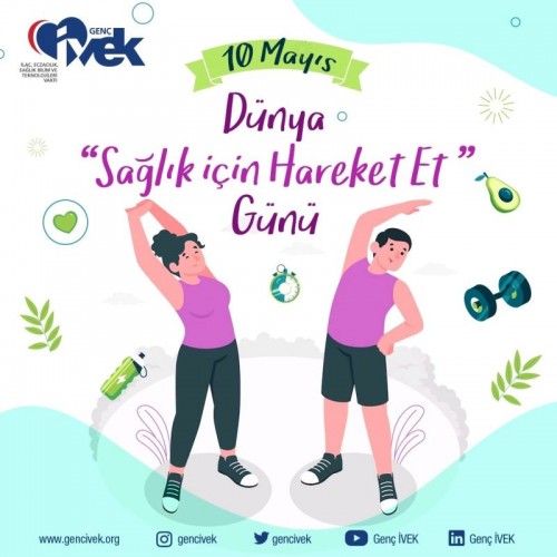 10 Mayıs Dünya Sağlık İçin Hareket Et Günü