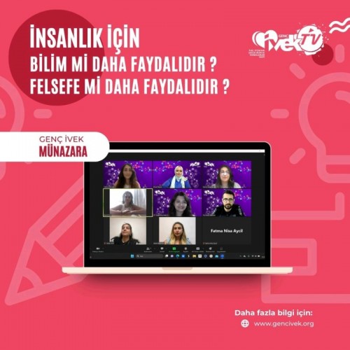 "Genç İVEK Münazara-1: İnsanlık İçin Bilim Mi Daha Faydalıdır? Felsefe Mi Daha Faydalıdır? "