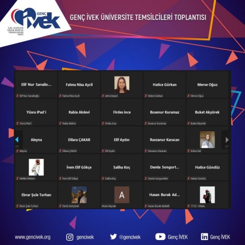 Üniversite Temsilcilerimiz ile Toplantı