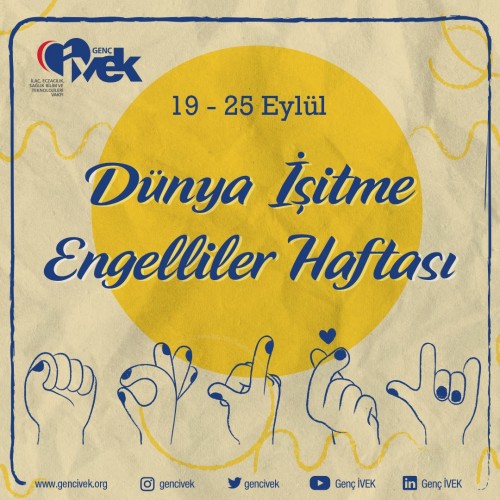 19-25 Eylül Dünya İşitme Engelliler Haftası