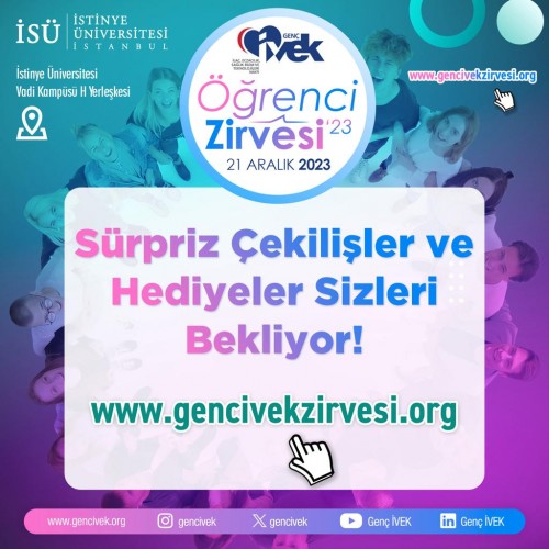 Genç İVEK Öğrenci Zirvesi'23'te Sürpriz Çekilişleri Kaçırmayın!