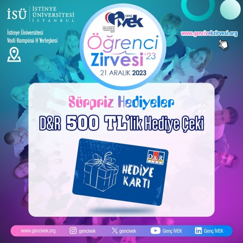 Genç İVEK Öğrenci Zirvesi’23’te Sürpriz Çekilişleri Kaçırmayın!