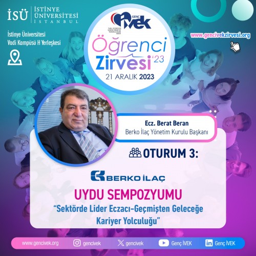 Genç İVEK Öğrenci Zirvesi'23 / OTURUM-3