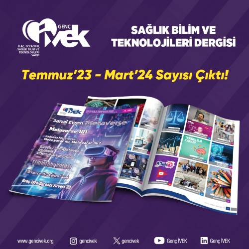 Genç İVEK Sağlık Bilim ve Teknolojileri Dergisi 13. Sayısı Çıktı