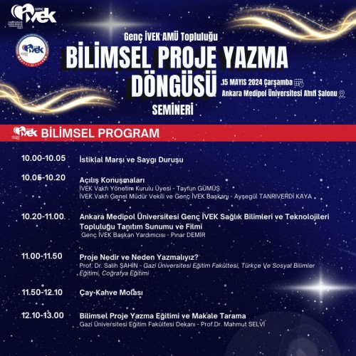 Bilimsel Proje Yazma Döngüsü Semineri