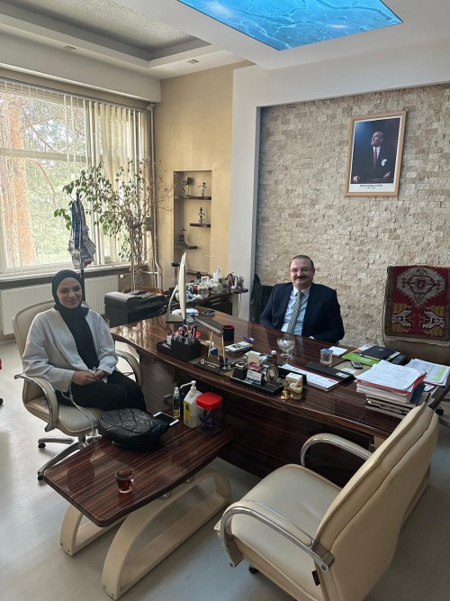 Genç İVEK - Sn. Prof. Dr. Ahmet Hacımüftüoğlu Ziyareti