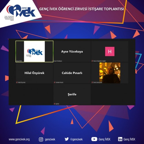 Genç İVEK  Öğrenci Zirvesi İstişare Toplantısı