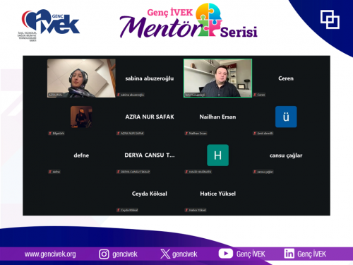 Genç İVEK Mentörlük Serisi  “Amerika’da Doktor Olmak” Oturumu