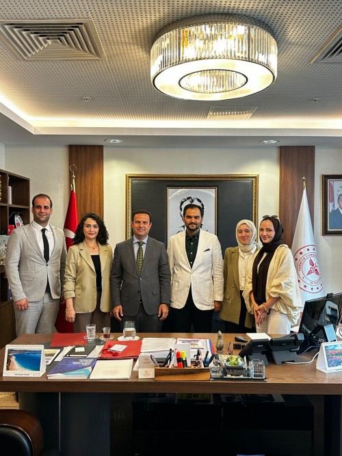 İVEK Vakfı Yönetim Kurulu Genel Sekreterimiz Sn. Doç. Dr. Muhammed Atak Ziyareti