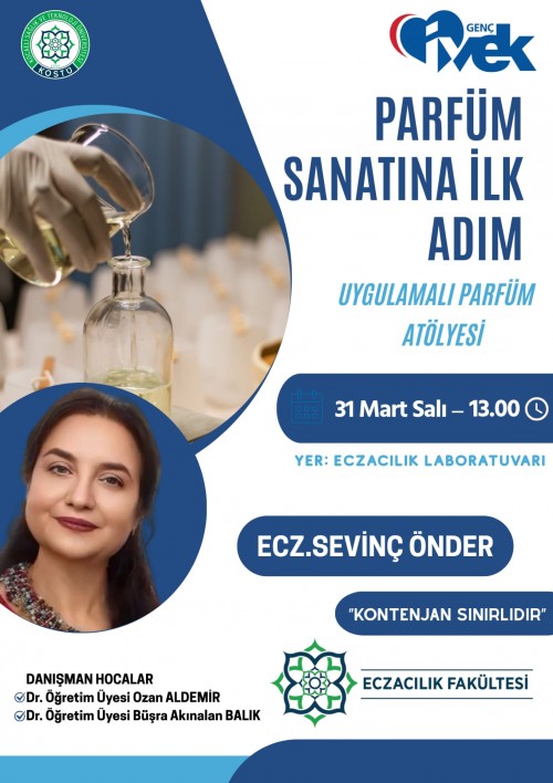 KOSTÜ Uygulamalı Parfüm Atölyesi