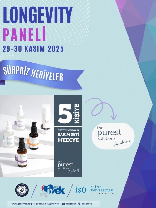 Longevity Paneli Sponsorumuz The Purest Solutions!
