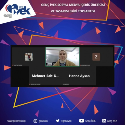 Sosyal Medya İçerik Üreticisi ve Tasarım Ekibi Toplantısı