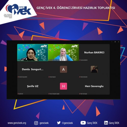Genç İVEK 4. Öğrenci Zirvesi Hazırlık Toplantısı