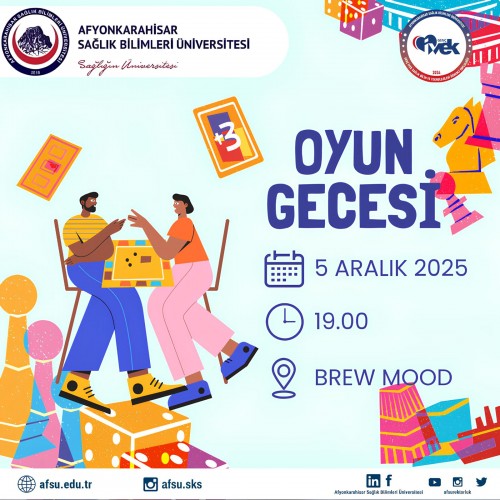 Genç İVEK AFSÜ Oyun Gecesi