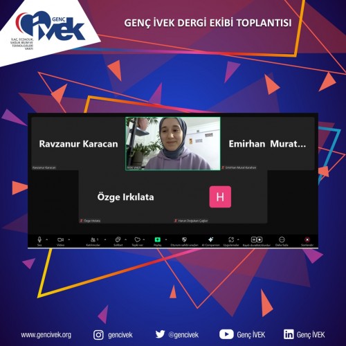 Genç İVEK Dergi Ekibi Toplantısı