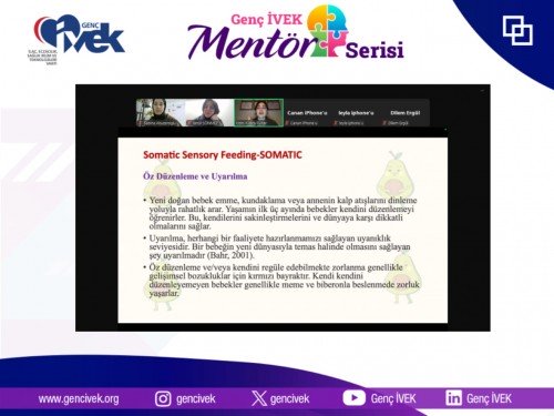 Genç İVEK Mentör Serisi Beslenme Terapisi Uzmanı ve Erpoterapist Kübra Punar