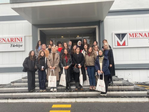 Genç İVEK olarak 29 Ocak’ta Menarini İlaç Firması’nı ziyaret ettik.