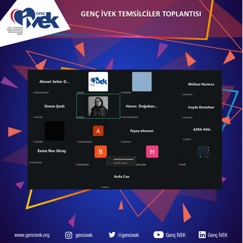 Genç İVEK Temsilciler Toplantımızı büyük bir motivasyonla gerçekleştirdik!