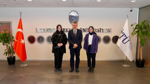 İstanbul Teknik Üniversitesi Rektörü Sn. Prof. Dr. Hasan Mandal Ziyareti