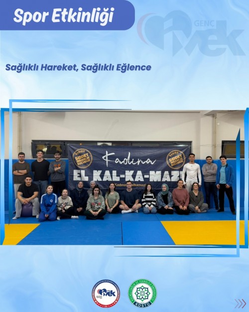 KOSTÜ Genç İVEK Ekibi Spor Etkinliği!