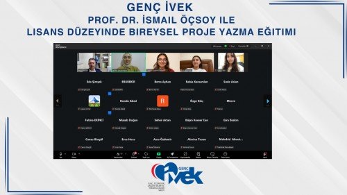 Lisans Düzeyinde Bireysel Proje Yazma Eğitimi’ni Tamamladık!