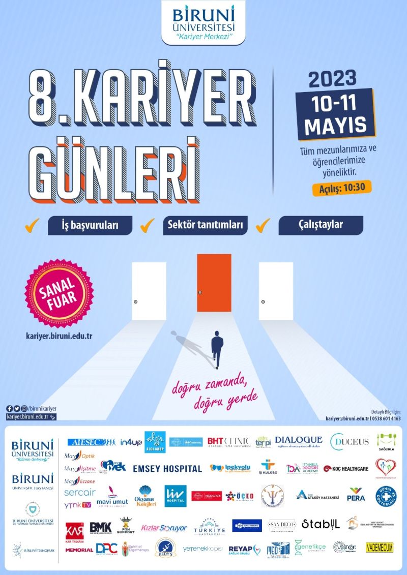  8.Kariyer Günleri başladı! 