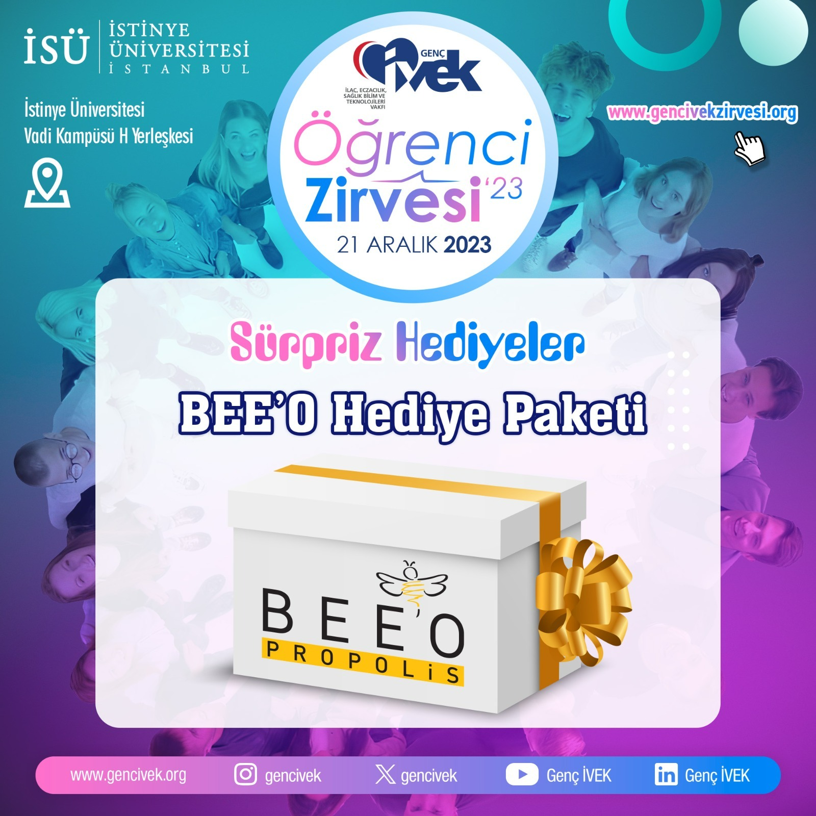  Genç İVEK Öğrenci Zirvesi’23’te Sürpriz Çekilişleri Kaçırmayın! 