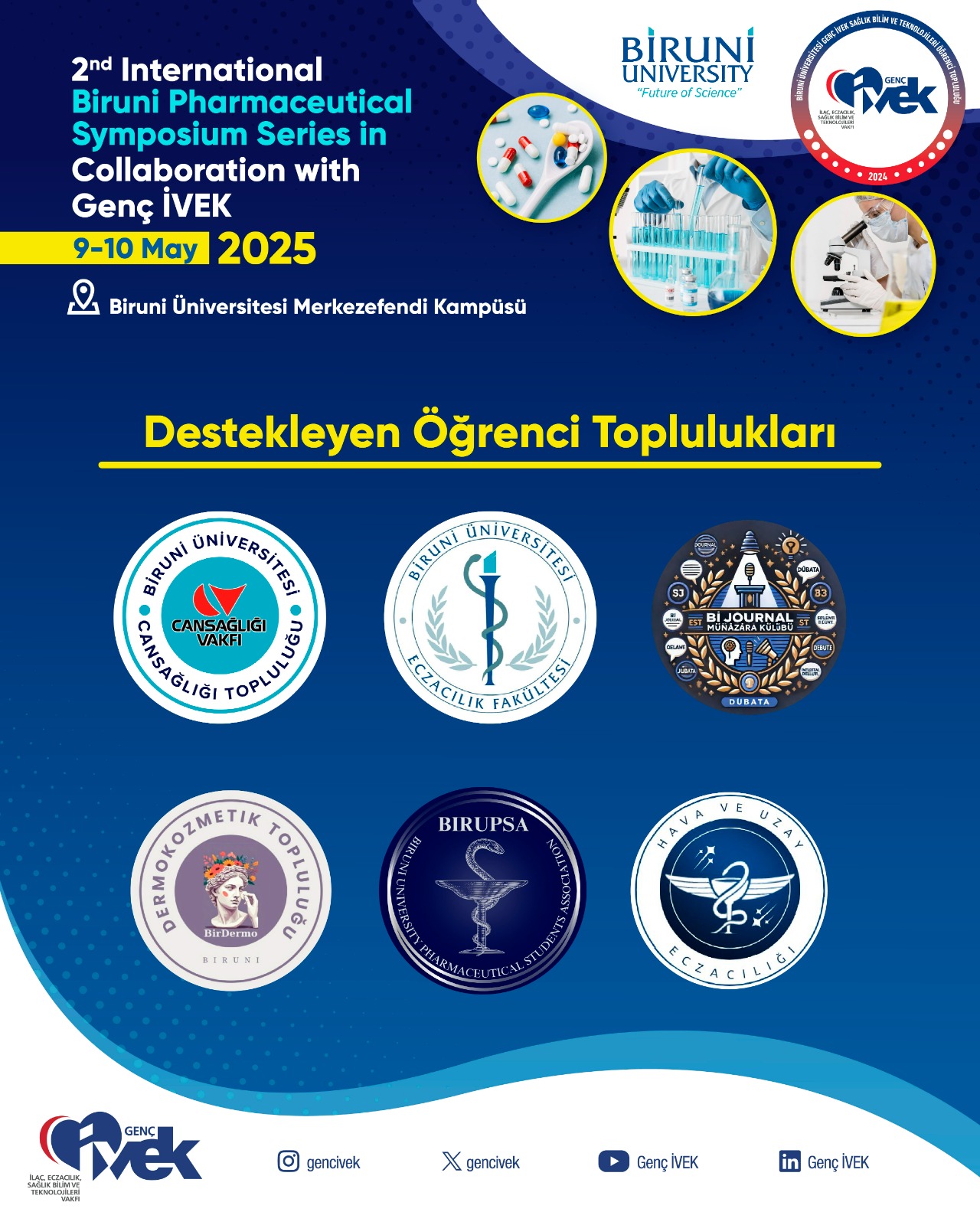  2nd International Biruni Pharmaceutical Symposium Series Öğrenci Toplulukları 