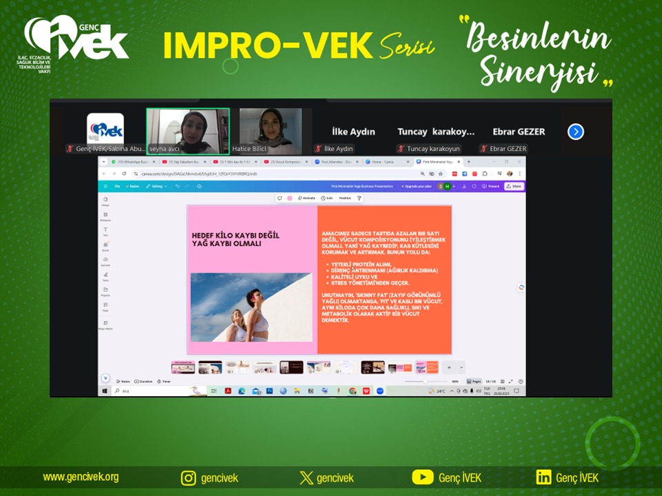  Genç İVEK IMPRO-VEK Serisi- Vücut Kompozisyonu 