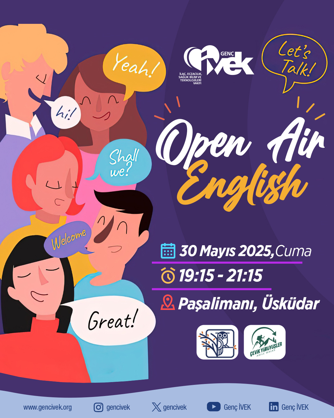  Genç İVEK Open Air English’de! 