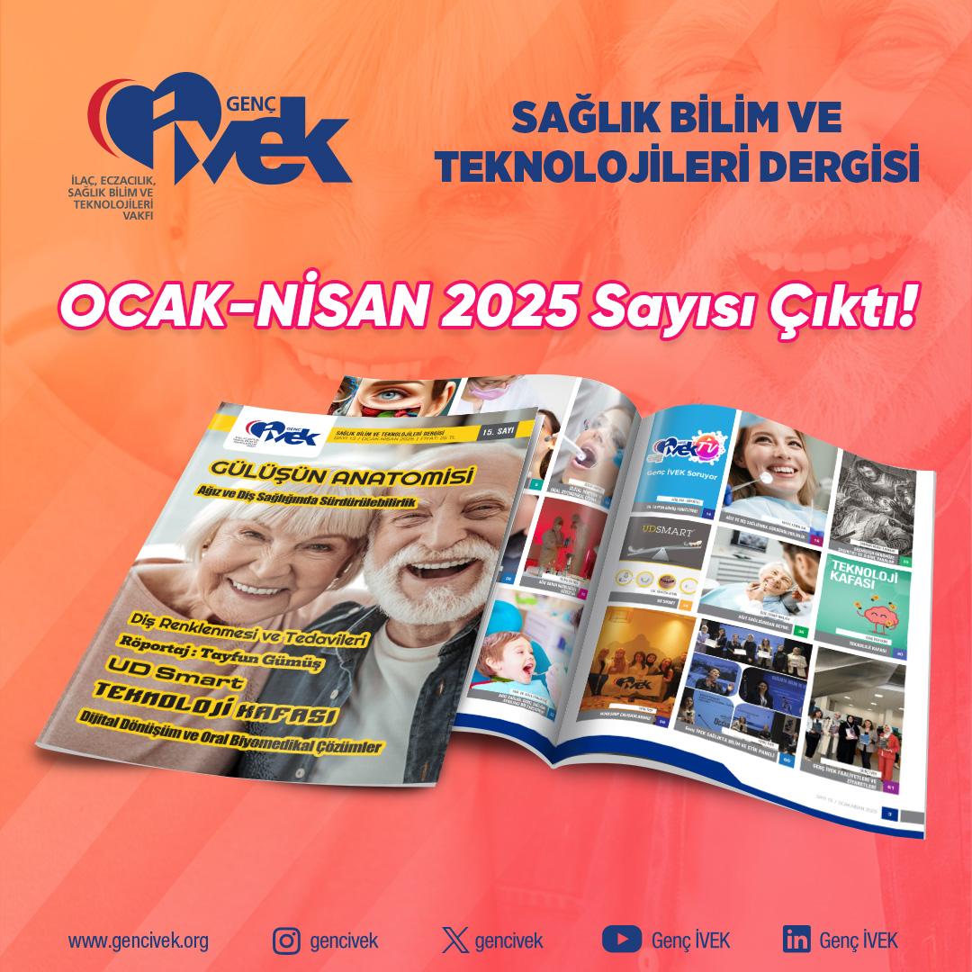  Genç İVEK Sağlık Bilim ve Teknolojileri Dergisi'nin 15. Sayısı Çıktı! 