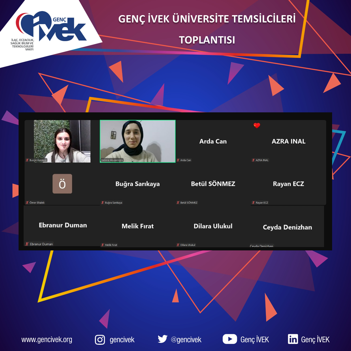  Genç İVEK Temsilciler Toplantısı 