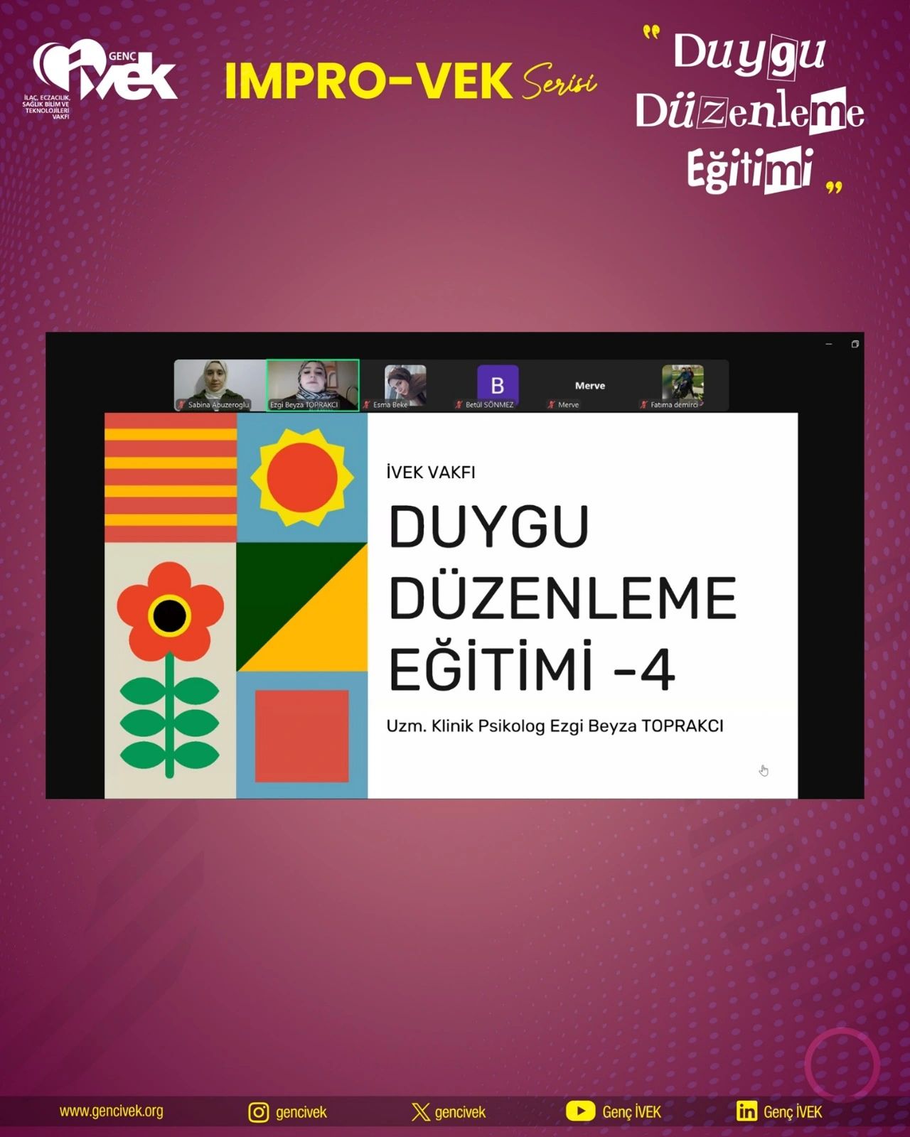  IMPRO-VEK Duygu Düzenleme Eğitim Serisi-4 