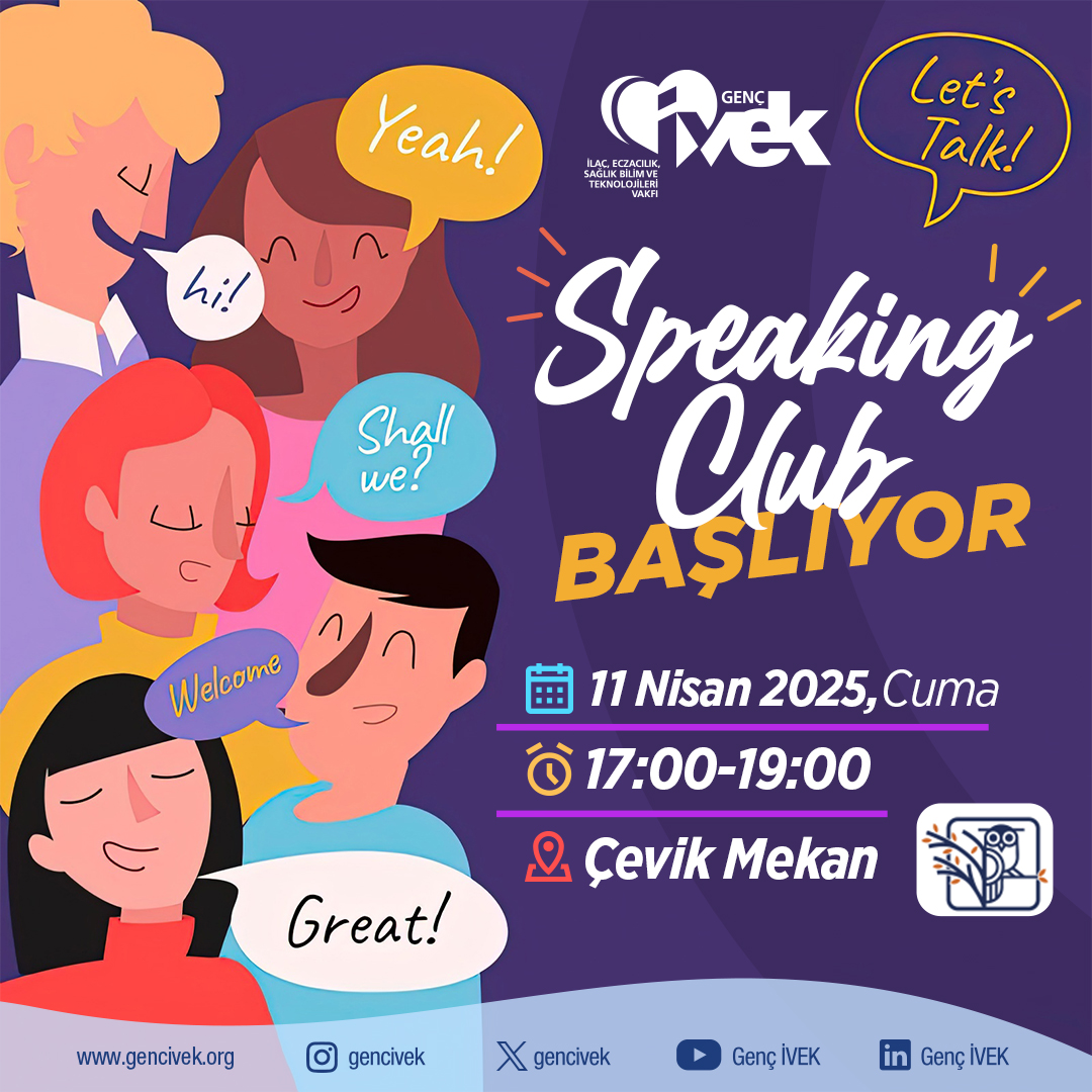  Speaking Club Başlıyor! 