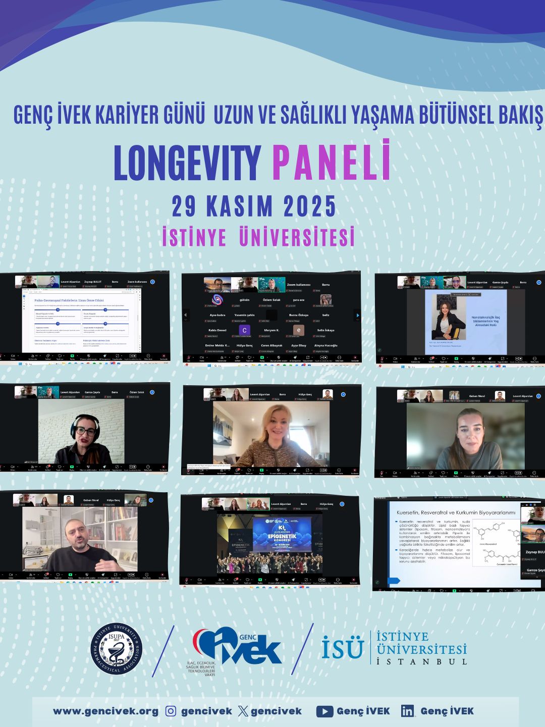  29 Kasım Longevity Panelimizi Büyük Bir İlgiyle Gerçekleştirdik! 
