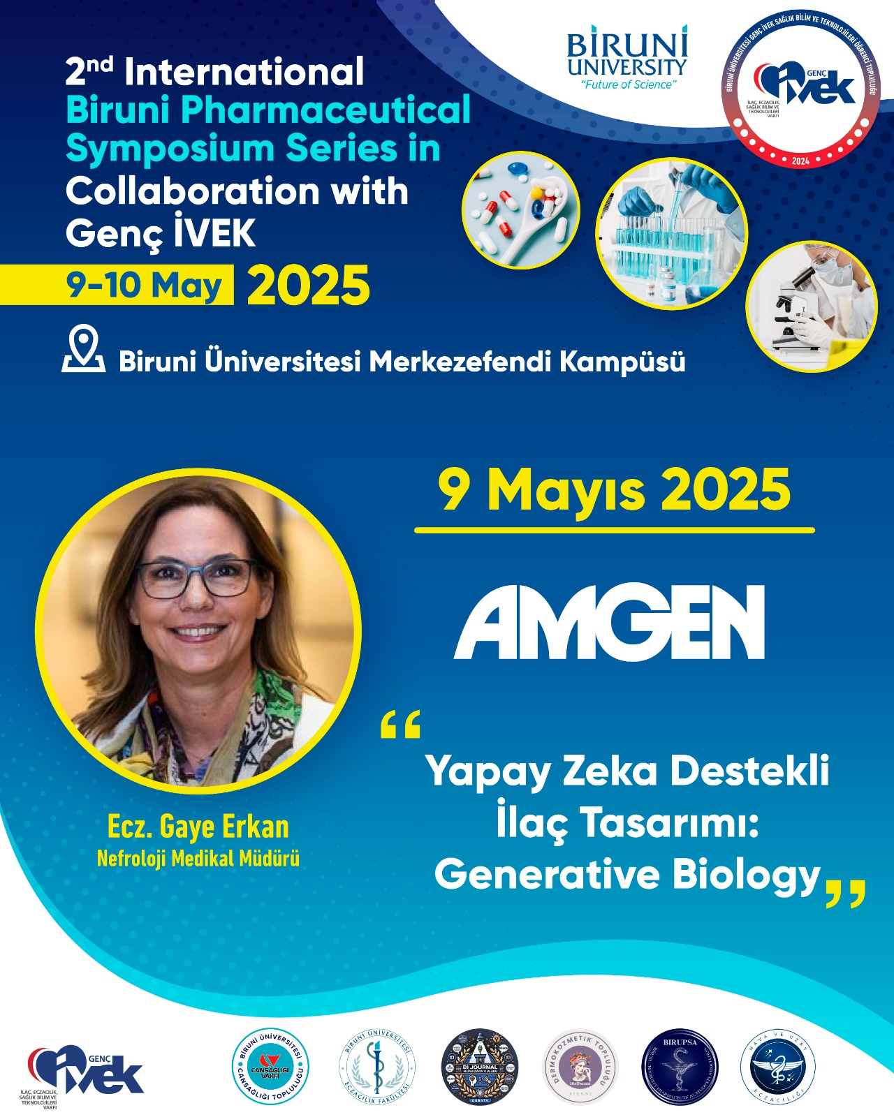  AMGEN Nefroloji Medikal Müdürü Sn. Ecz. Gaye Erkan bizimle! 