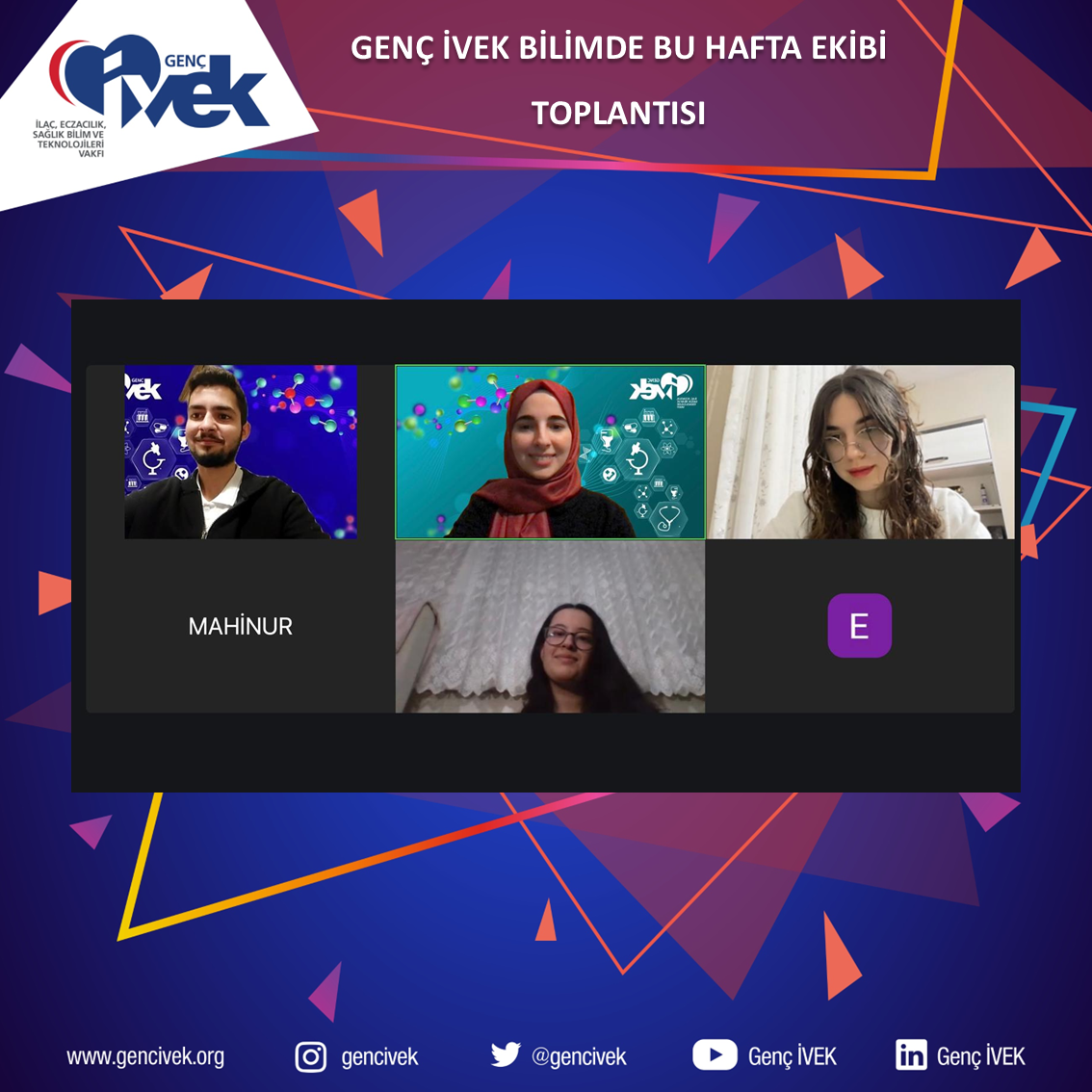  Bilimde Bu Hafta Ekibi Toplantısı 